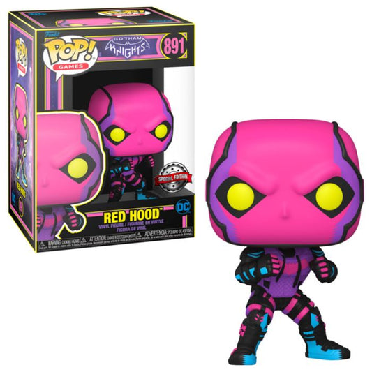 Gotham Knights 891 Red Hood Blacklight Funko Pop! Vinyl Figure