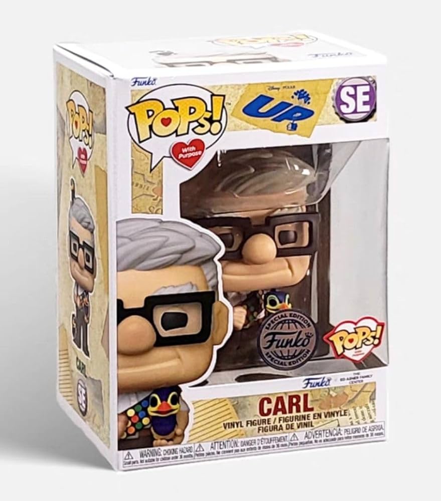 Disney Pixar Up SE Carl Funko Pop! Vinyl Figure