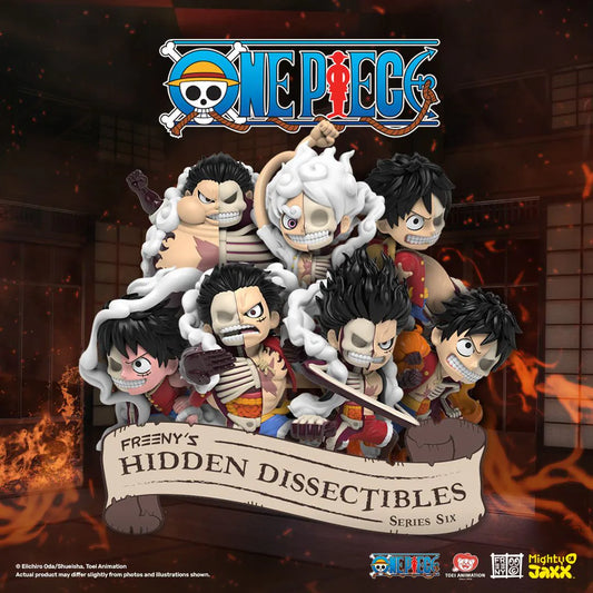 One Piece Freeny’s Hidden Dissectibles Series Six Luffy’s Gears Edition Blind Box