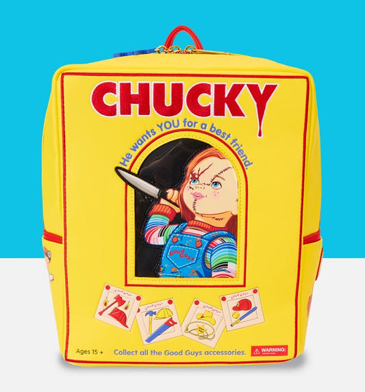 Chucky Box Mini Backpack by Loungefly