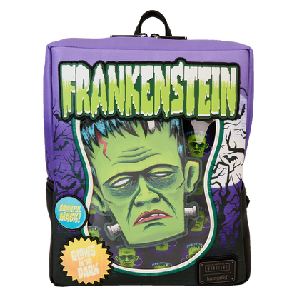 Frankenstein Neon Mask Mini Backpack by Loungefly