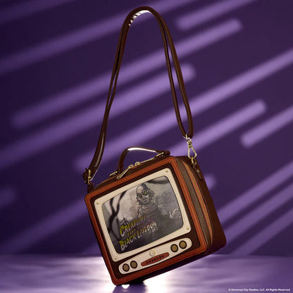 Universal Monsters Vintage TV Triple Lenticular Crossbody Bag by Loungefly