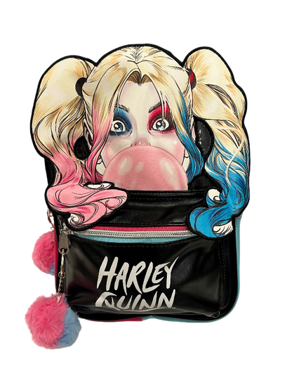 harley mini me backpack Harley Quinn Bubblegum Mini Backpack – Kawaii Killmonster
