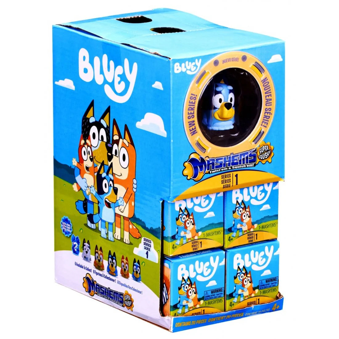 Bluey Mashems Squishy Figure Blind Box