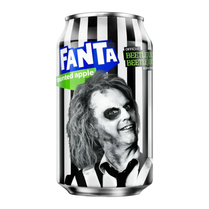 Fanta x Beetlejuice Beetlejuice Haunted Apple 355ml