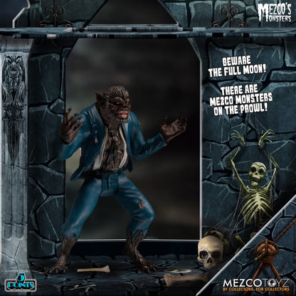Monsters Tower of Fear MEZCO 5 Points Deluxe Box Set