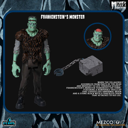 Monsters Tower of Fear MEZCO 5 Points Deluxe Box Set