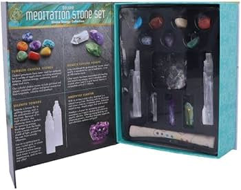 Deluxe Meditation Stone Set: Divine Energy Collection