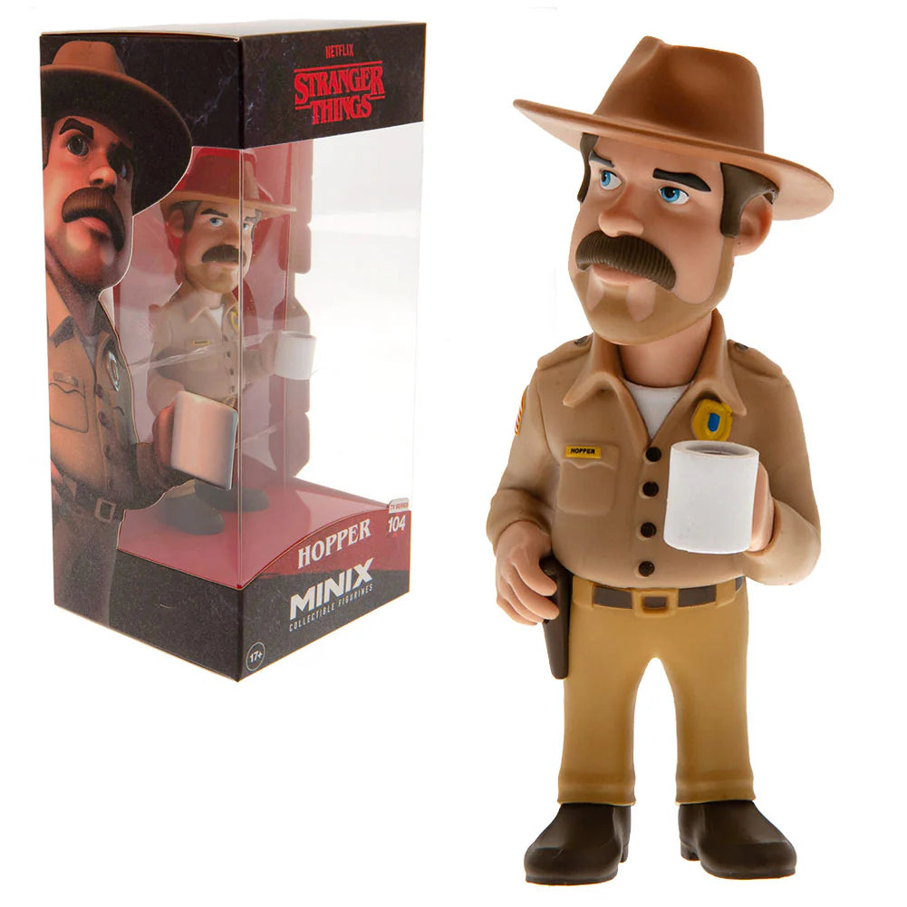 Stranger Things Hopper Minix Collectible Figurine