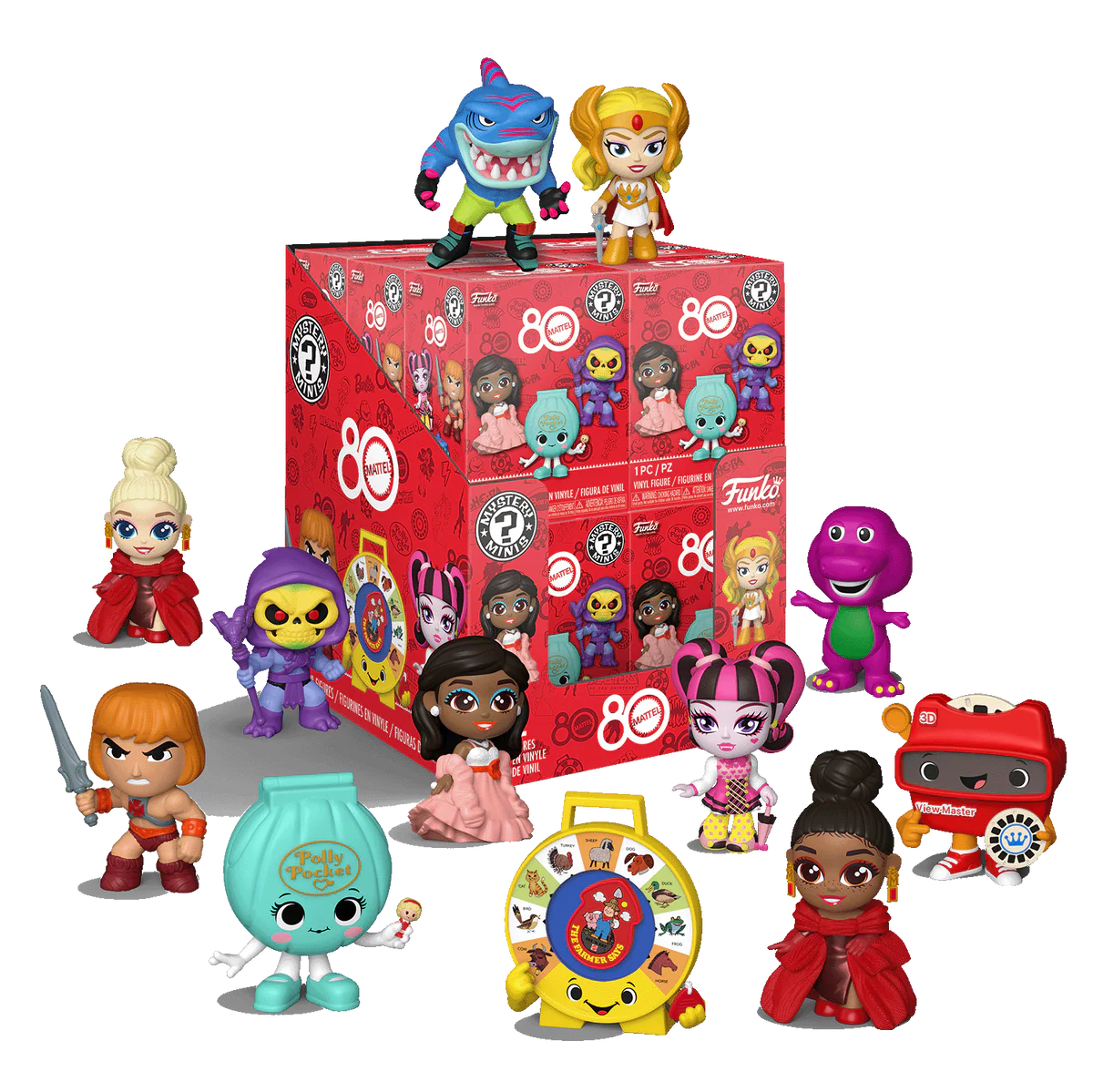 Mattel Retro Toys Figure Mystery Mini Blind Box