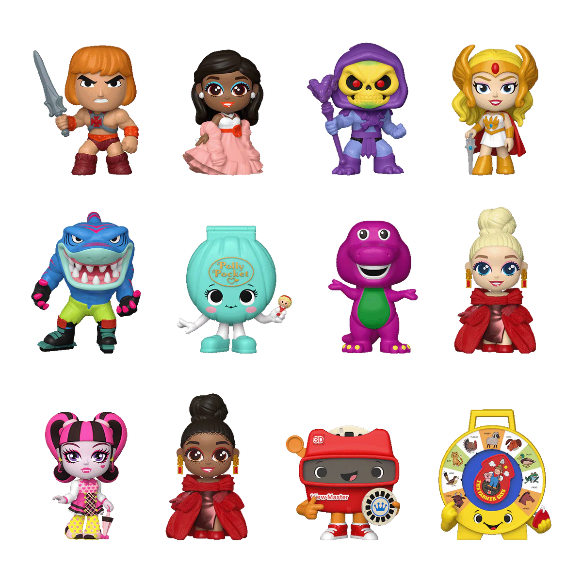 Mattel Retro Toys Figure Mystery Mini Blind Box