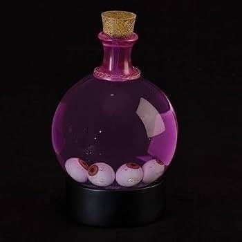 Purple Eyeball Potion Ornament