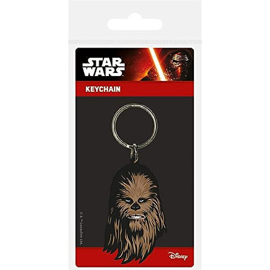 Star Wars Chewbacca Rubber Keychain