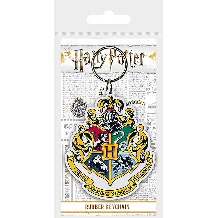 Harry Potter Hogwarts Rubber Keychain