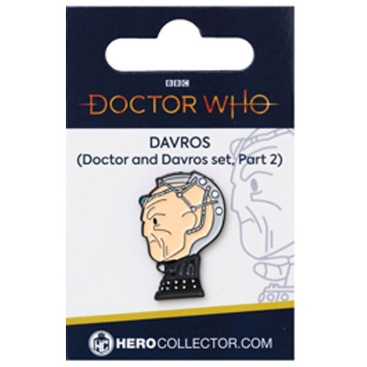 Doctor Who Fourth Doctor and Davros Set Part Two - Davros Pin Badge