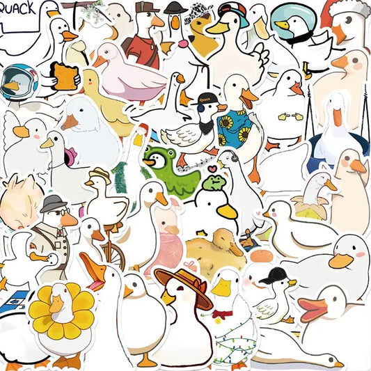 Duck Waterproof Sticker