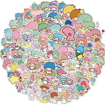 Sanrio Little Twin Stars Waterproof Sticker