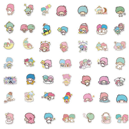 Sanrio Little Twin Stars Waterproof Sticker