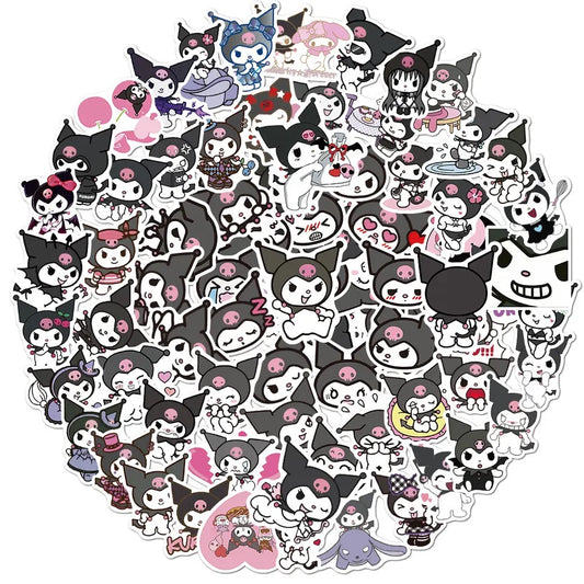 Sanrio Kuromi Waterproof Sticker