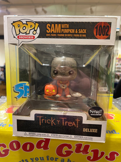 Trick ‘r Treat 1002 Sam with Pumpkin & Sack Deluxe Funko Pop! Vinyl Figure
