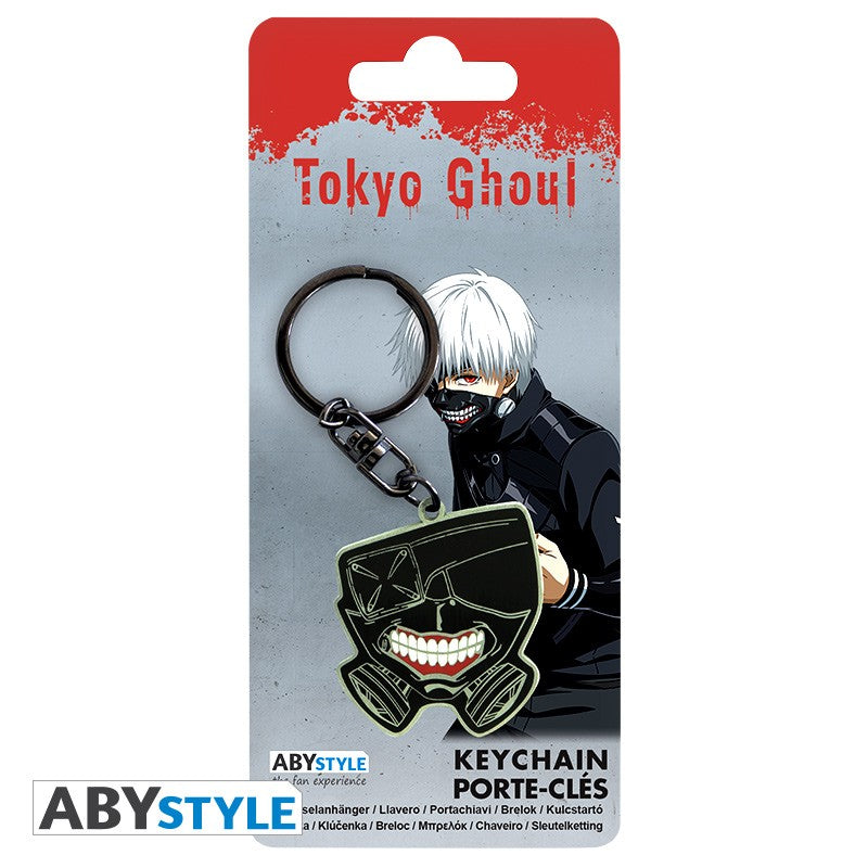 Tokyo Ghoul Ken Kaneki Mask Keychain
