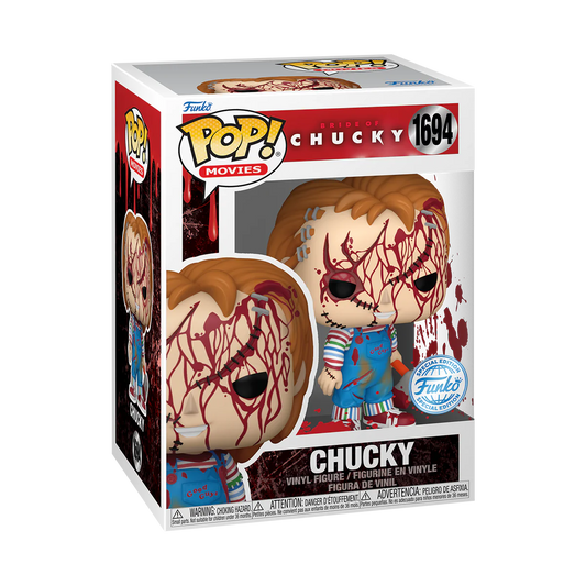 Bride of Chucky 1694 Chucky Funko Pop! Vinyl Figure Bloody Edition