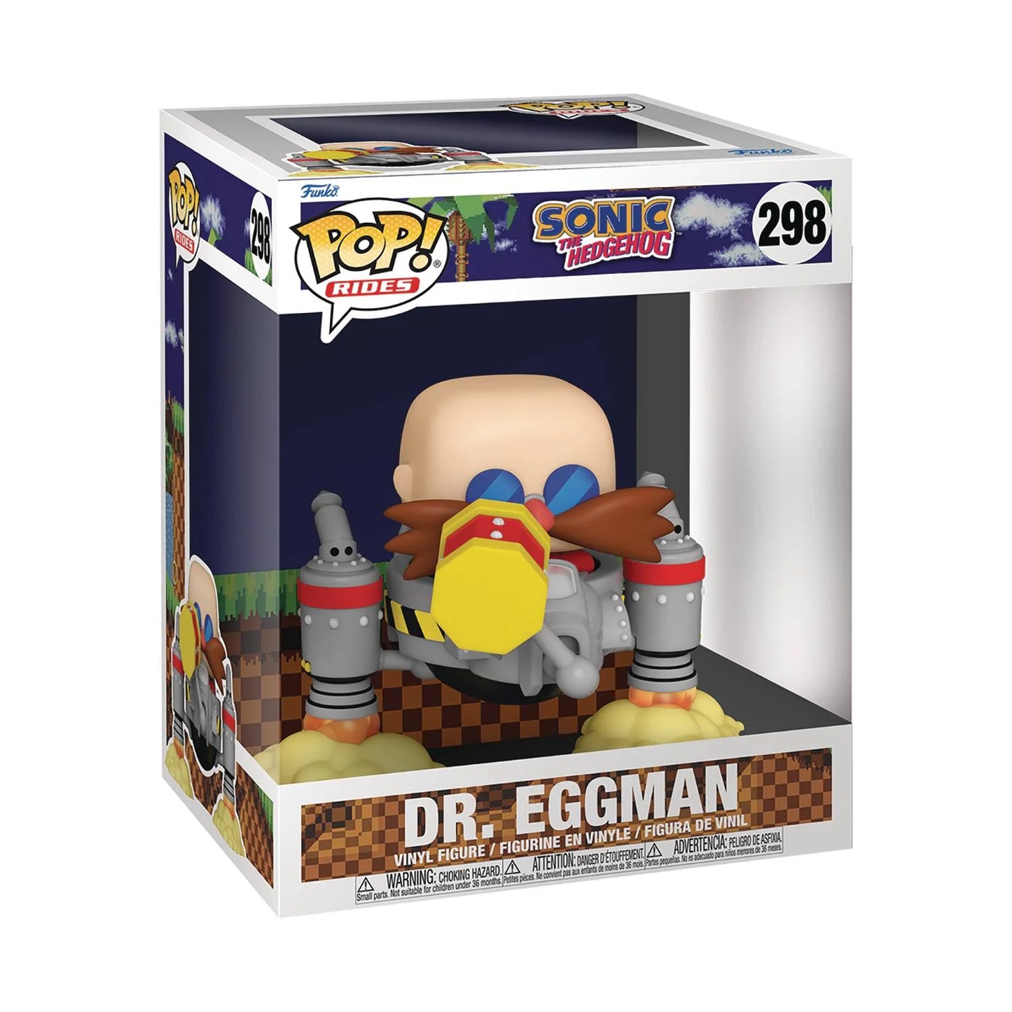 Sonic the Hedgehog 298 Dr. Eggman Funko Pop! Rides Vinyl Figure