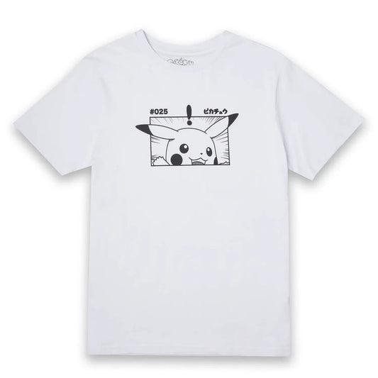 Pokemon Pikachu White T-Shirt