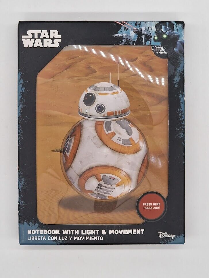 Star Wars BB-8 Notebook with Light & Movement