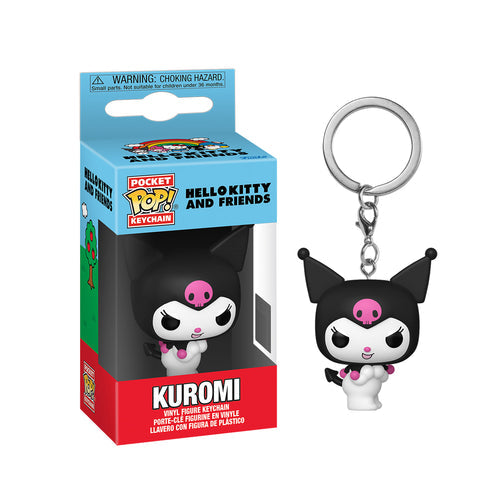 Hello Kitty And Friends Kuromi Funko Pop! Keychain