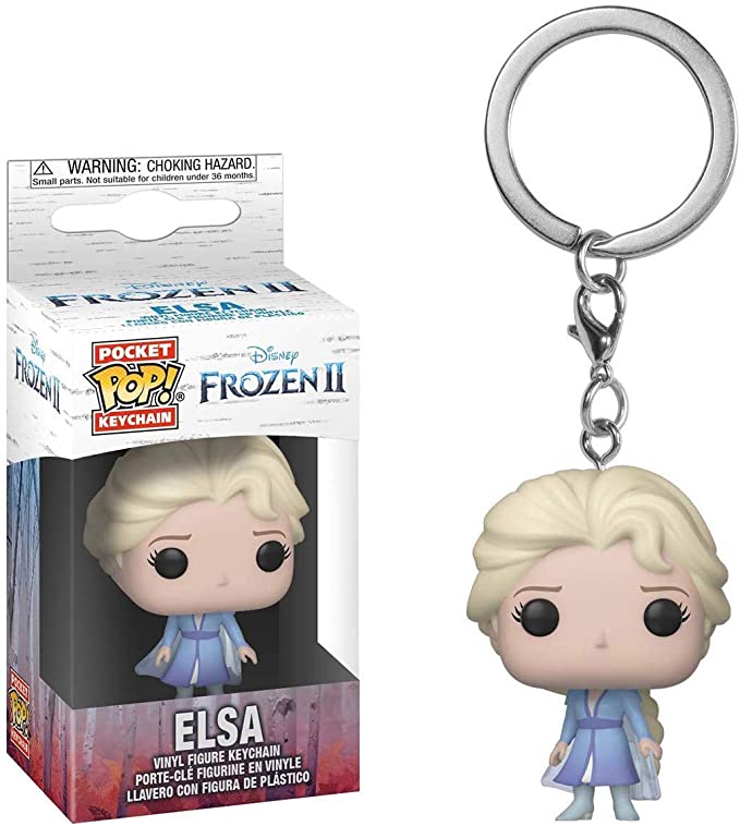 Frozen II Elsa Funko Pop! Pocket Keychain