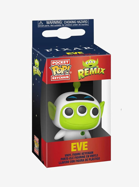 Alien Remix Wall-E Eve Funko Pop! Pocket Keychain