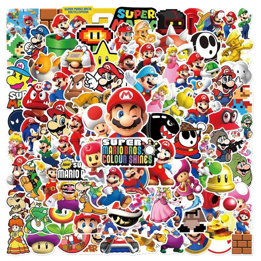 Super Mario Waterproof Sticker