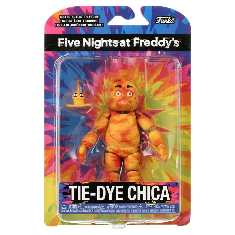 Five Nights at Freddy’s Tie-Dye Chica Action Figure
