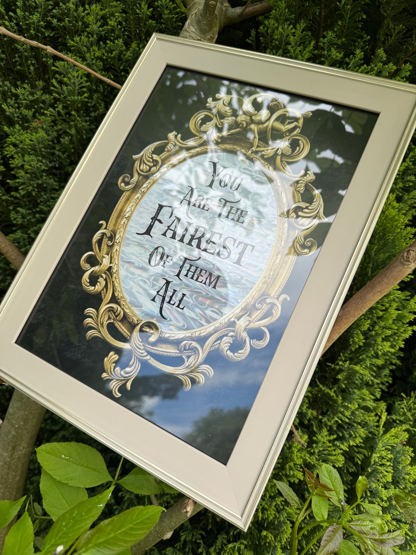 Fairest of them All Framed A4 Print