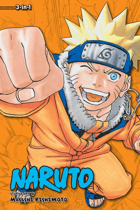 Naruto Volume 3-in-1 19-21 (ex-Library Edition)