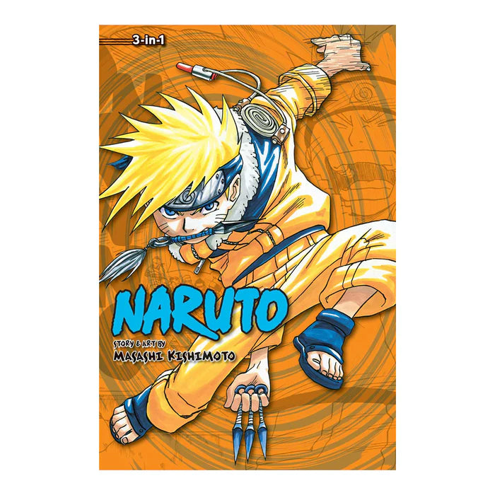 Naruto Volume 3-in-1 4-6 (ex-Library Edition)