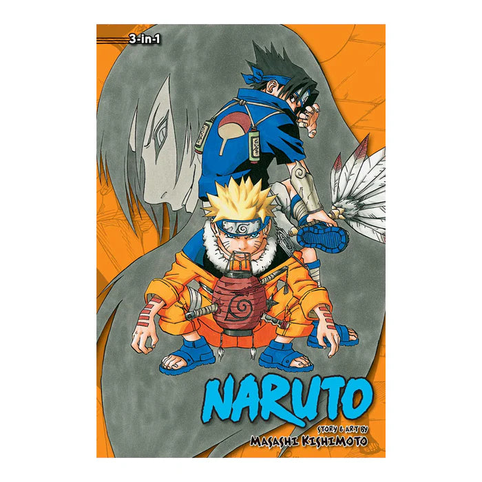 Naruto Volume 3-in-1 7-9 (ex-Library Edition)