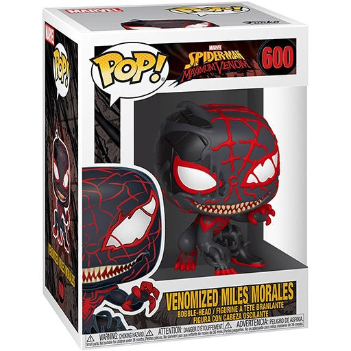 Spider-Man Maximum Venom 600 Venomized Miles Morales Funko Pop! Vinyl Figure