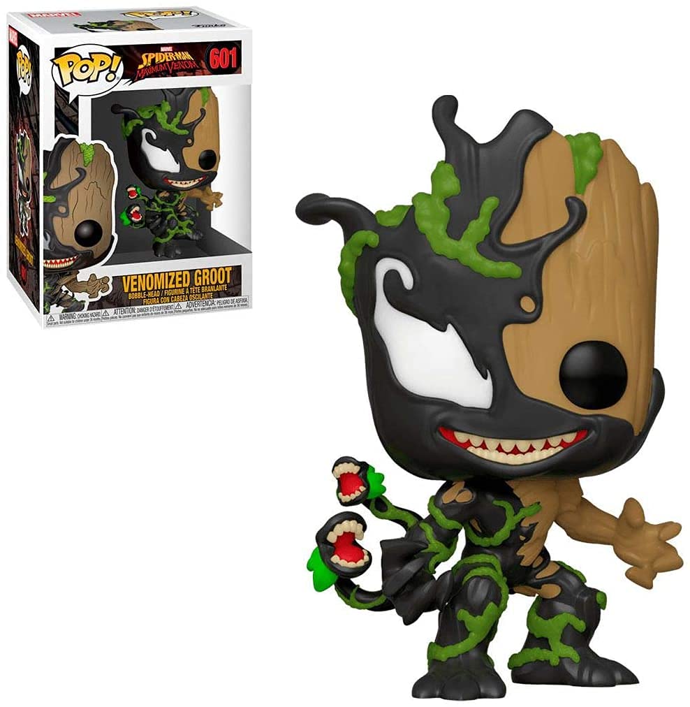 Spider-Man Maximum Venom 601 Venomized Groot Funko Pop! Vinyl Figure