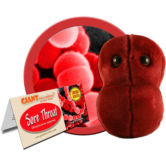 Sore Throat (Streptococcus) Giant Microbes Plush