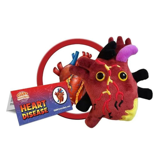 Heart Disease Giant Microbes Plush
