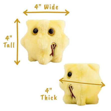 Hepatitis (Hepatitis C Virus) Giant Microbes Plush