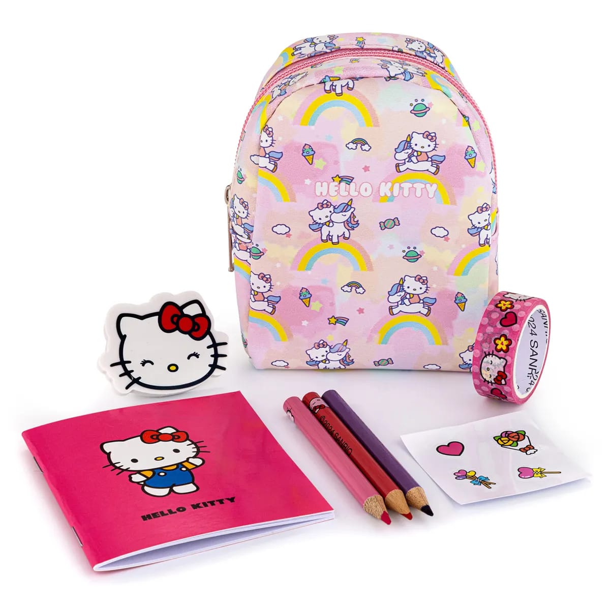 Hello Kitty Little Bags with 5 Stationery Surprises!