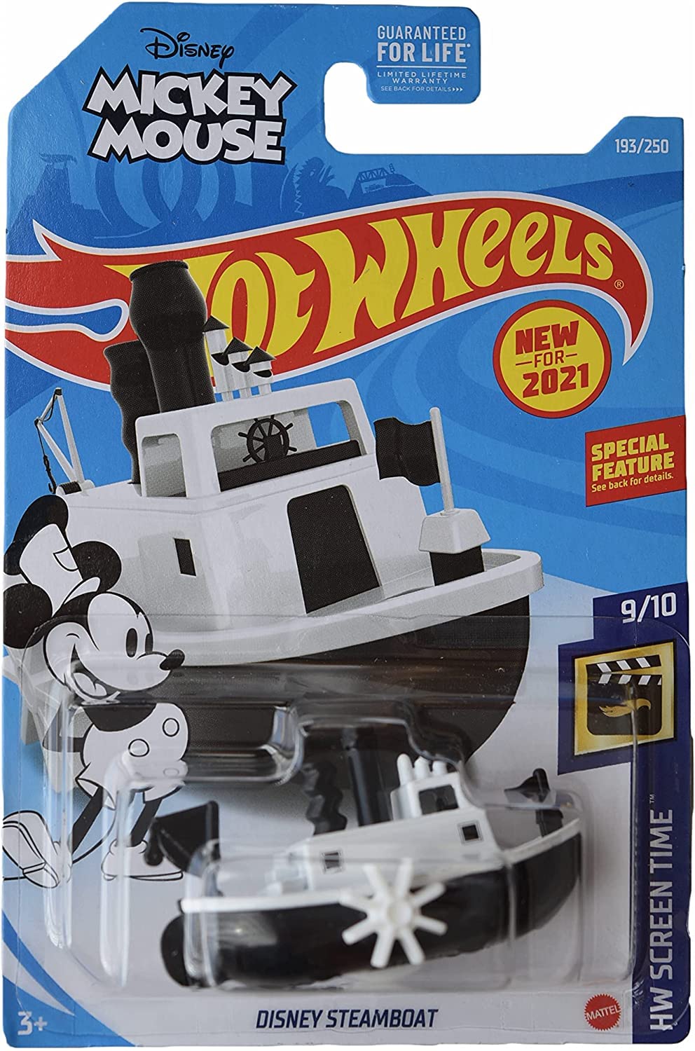 Disney Mickey Mouse Steamboat Willie Hot Wheels