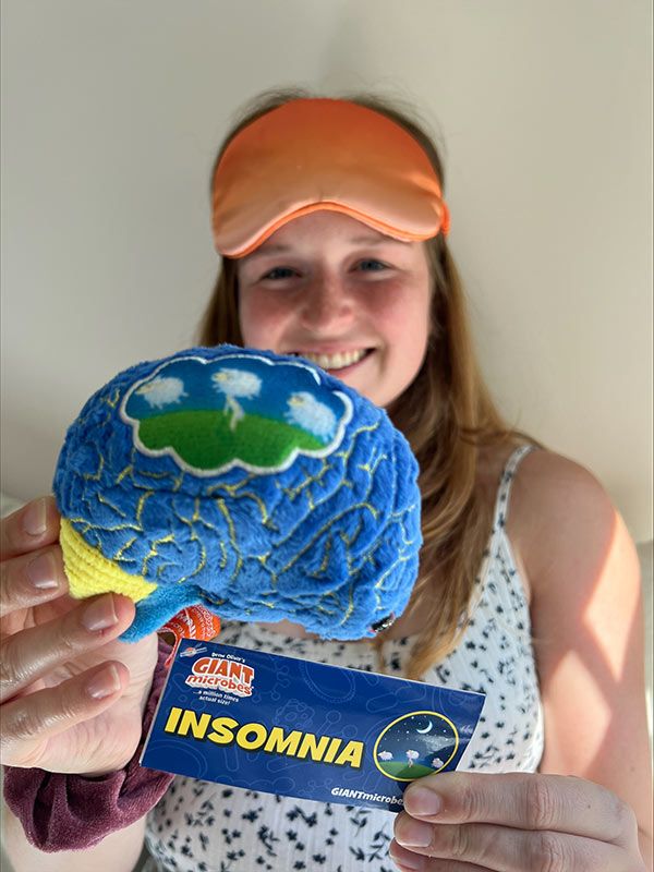 Insomnia Brain Giant Microbes Plush