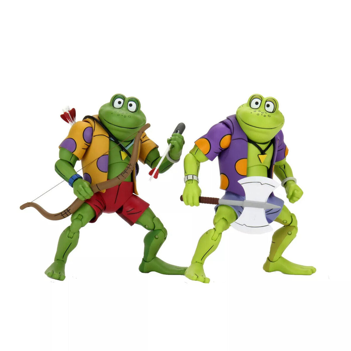 Teenage Mutant Ninja Turtles Cartoon Rasputin and Genghis Figure 2-Pack