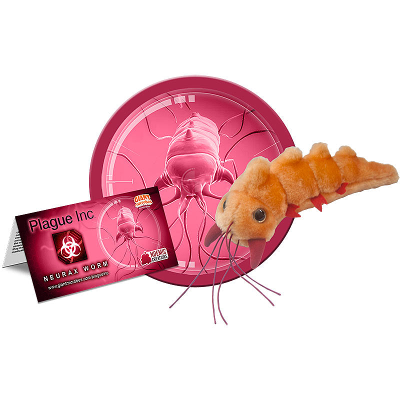 Plague Inc. Neurax Worm Giant Microbes Plush