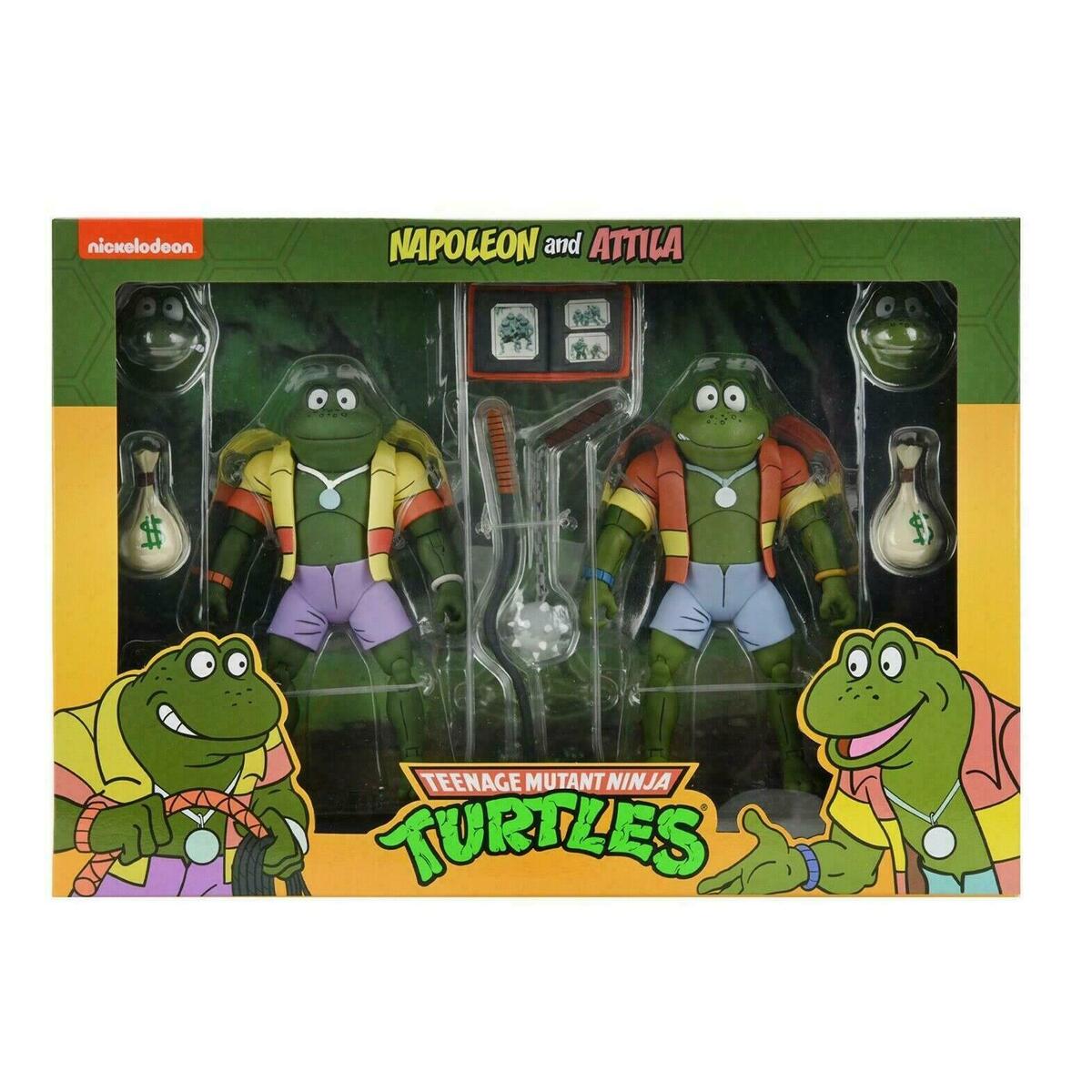 Teenage Mutant Ninja Turtles Cartoon Napoleon and Atilla Figure 2-Pack