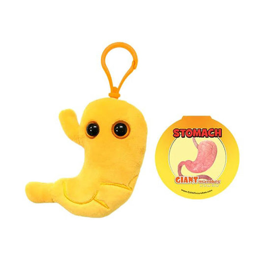 Stomach Giant Microbes Plush Keychain